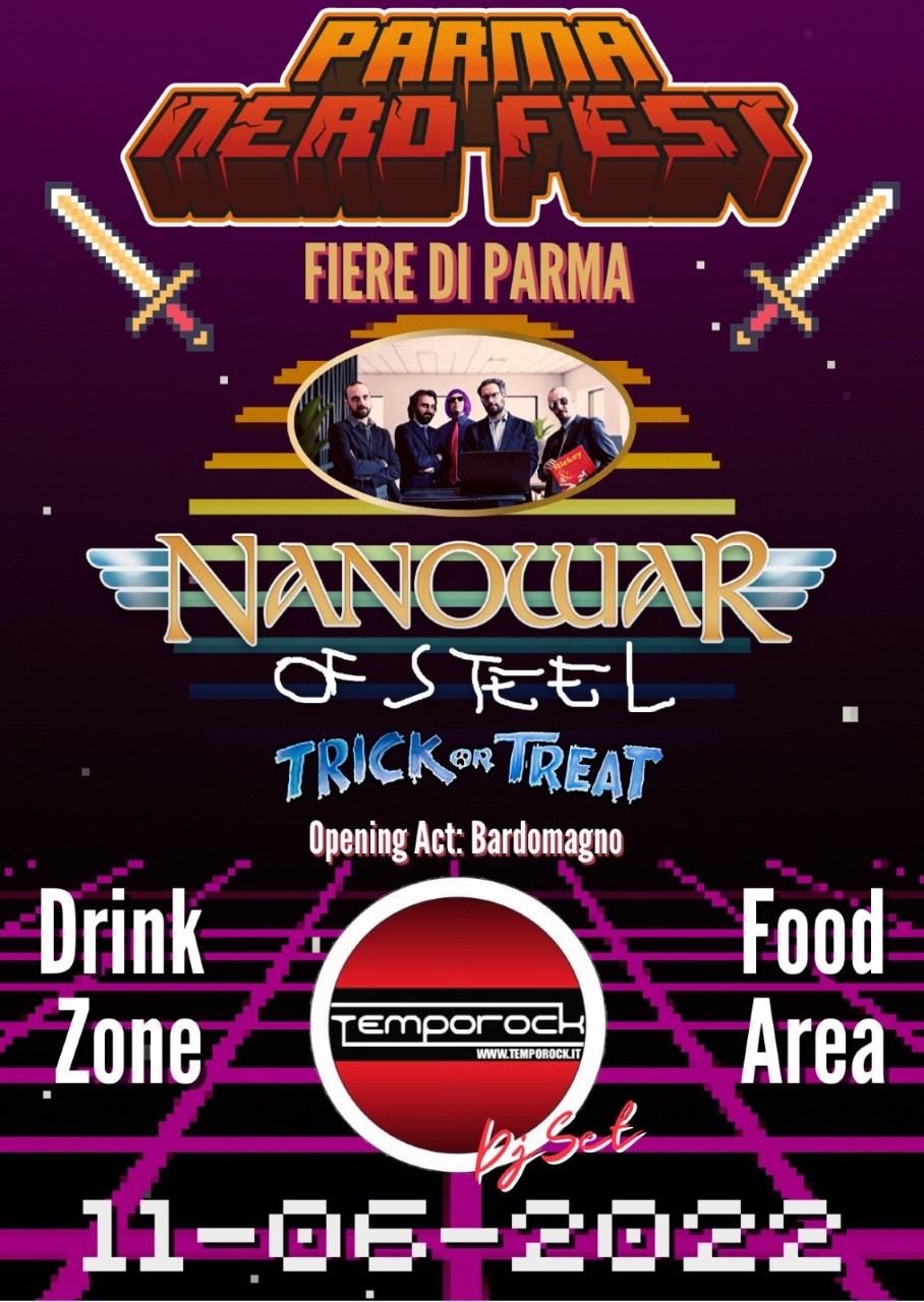 TRICK OR TREAT nel bill del Parma Nerd Fest Rock Hard