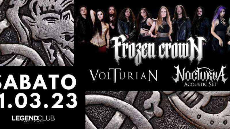 FROZEN CROWN – i dettagli del release show