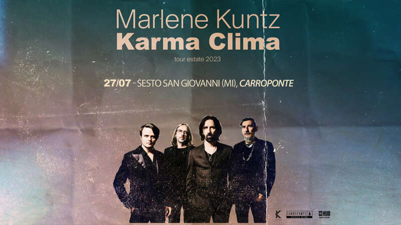 MARLENE KUNTZ – ritorno dopo otto anni al Carroponte per questa band di culto