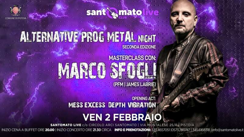 ALTERNATIVE PROG METAL NIGHT – Seconda Edizione al Santomato Club di Pistoia