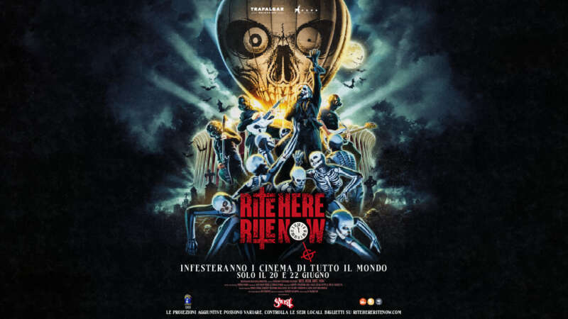 GHOST – condividono il trailer del loro film “Rite Here Rite Now”, che sarà distribuito anche in Italia
