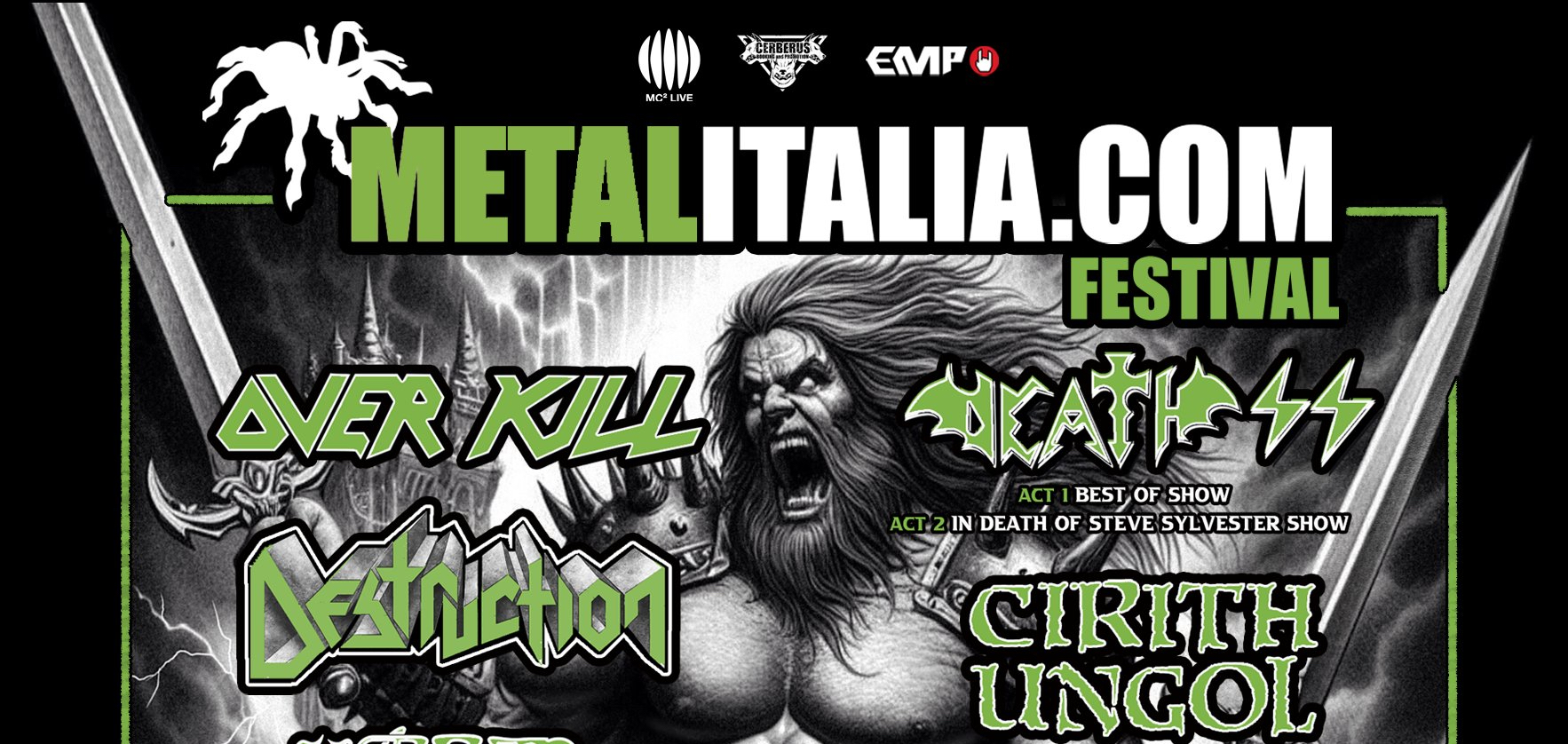 METALITALIA FESTIVAL 2024 – bill completo con Xentrix, Satan, Angelus Apatrida e altri