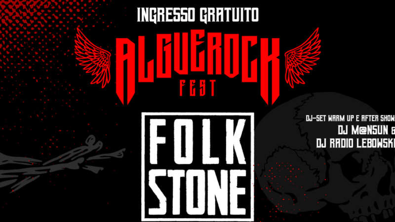ALGUEROCK FEST – il 13 agosto con Folkstone, Vision Divine and more ad Alghero (SS)