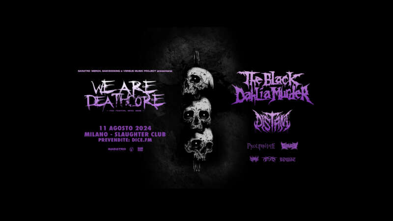 THE BLACK DAHLIA MURDER – orari ed info del “We Are Deathcore” questa domenica a Milano