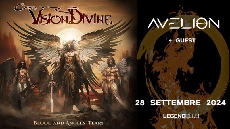 VISION DIVINE – una data al Legend Club Milano