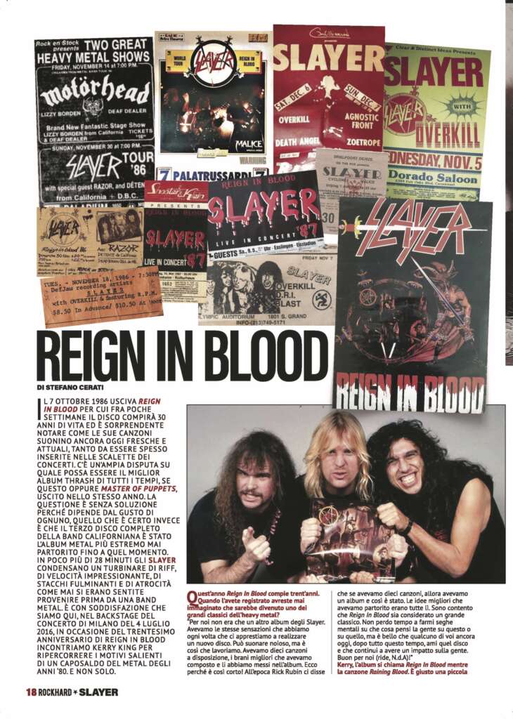 reign in blood