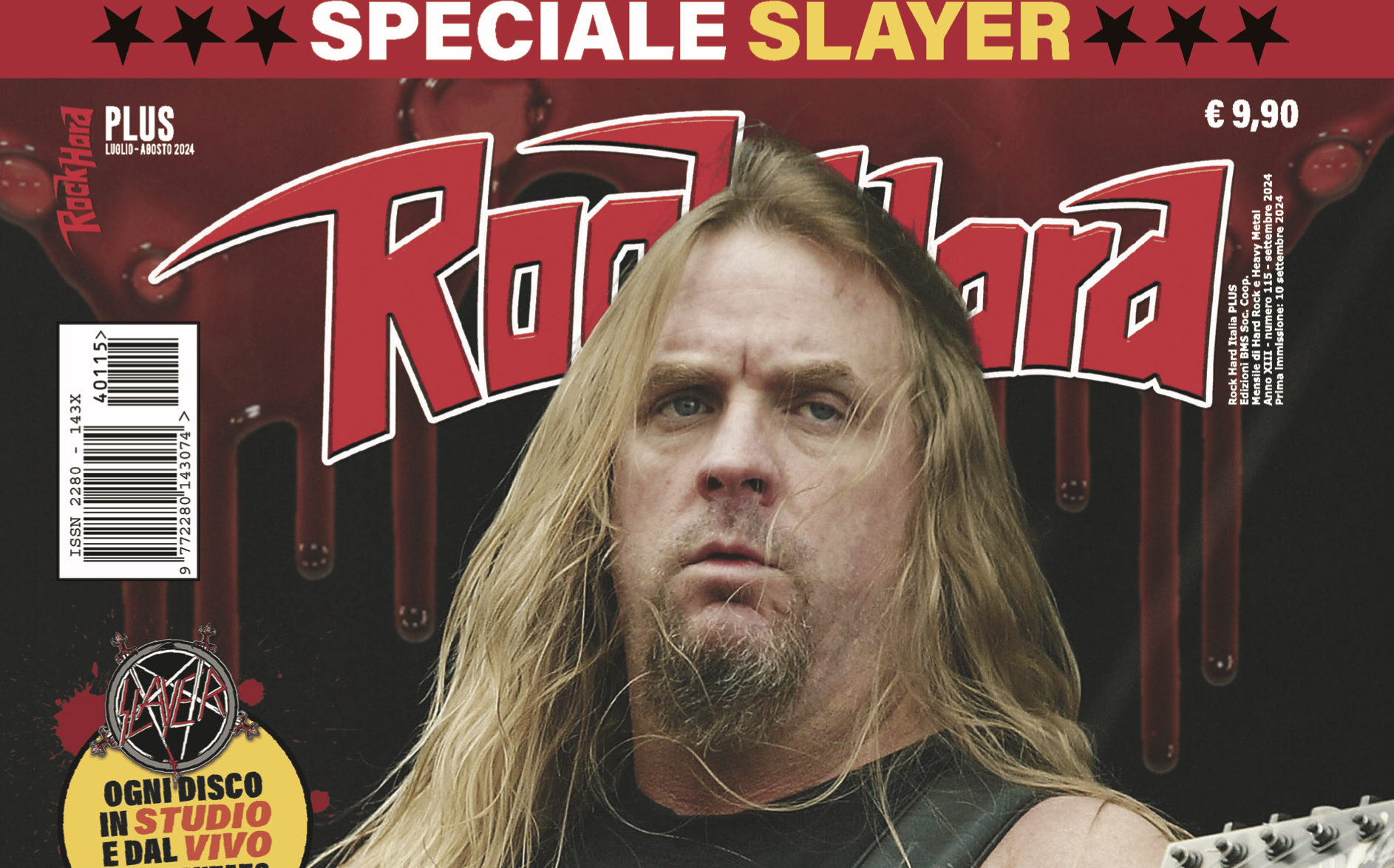 ROCK HARD PLUS! – a partire dal 19 settembre in edicola lo “Speciale Slayer”!