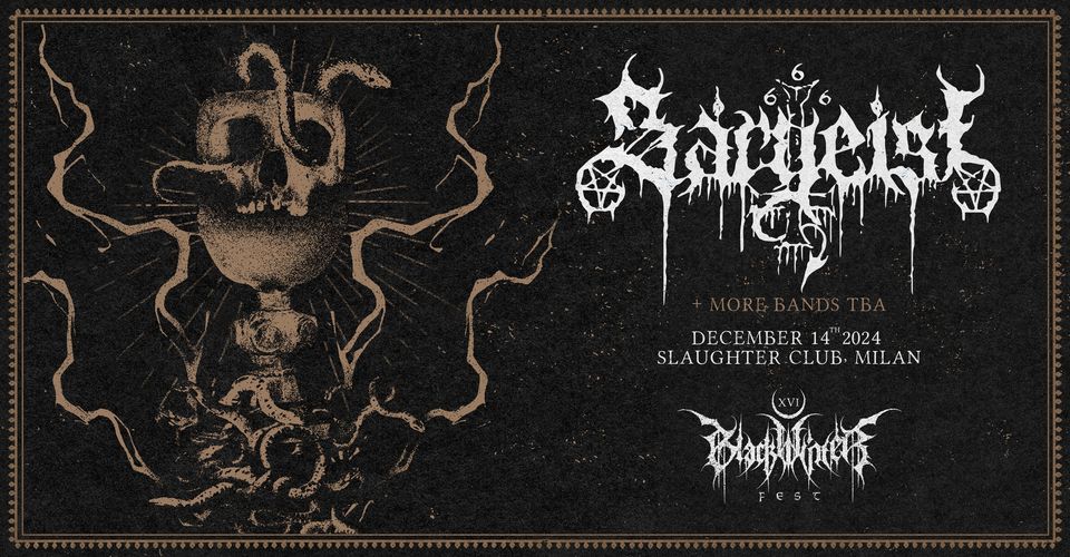 BLACK WINTER FEST XVI – line up definitiva e prevendite per l’evento del 14 Dicembre