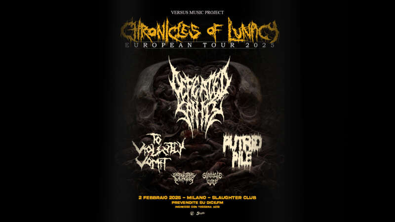 DEFEATED SANITY – una data a Milano insieme ad ospiti speciali