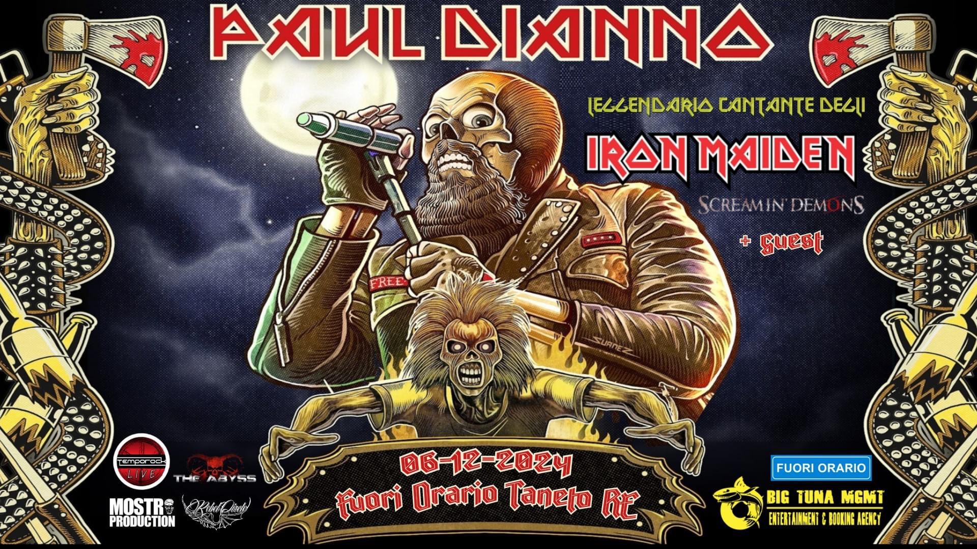 PAUL DI’ANNO – live al Circolo Fuori Orario a Taneto (RE)