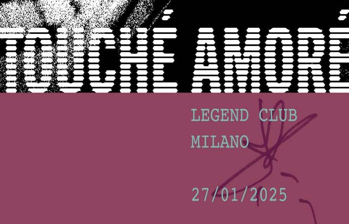 TOUCHÉ AMORÉ – una data a Milano a fine gennaio