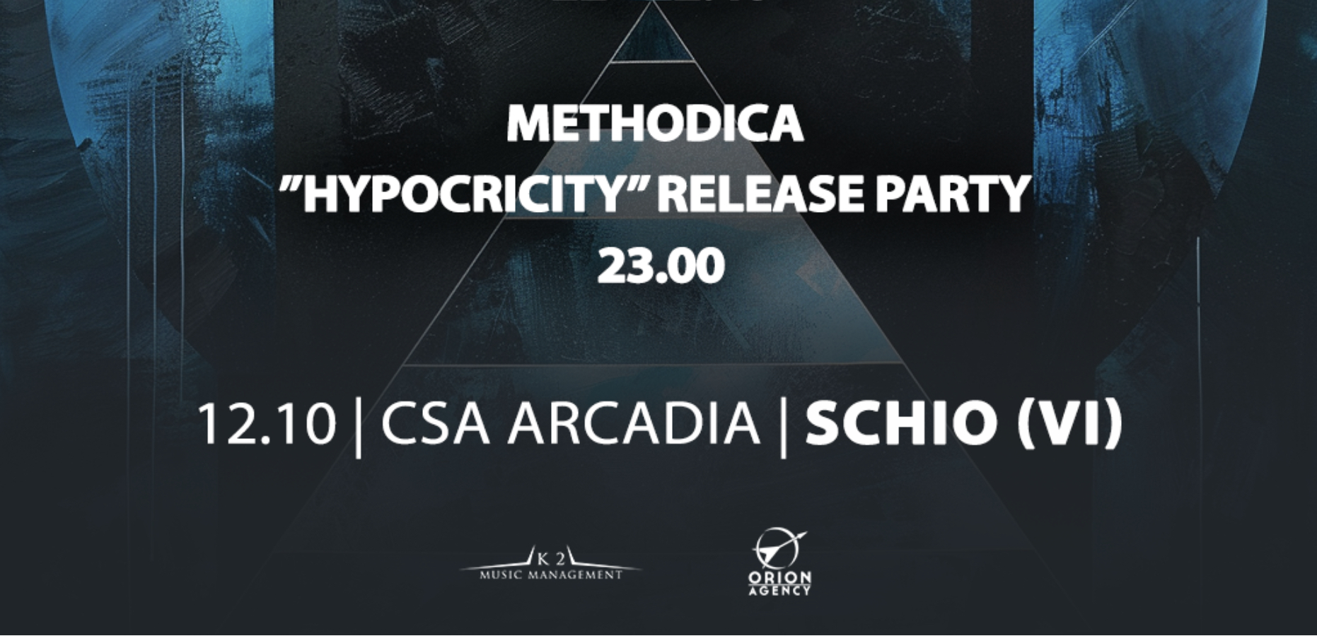 METHODICA – i dettagli del release party di “Hypocricity” al CSA Arcadia di Schio (VI)​