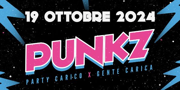 PUNKZ! – sabato 19 ottobre al Bronson Club di Madonna dell’Albero (RA)