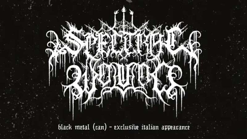 SPECTRAL WOUND – prima e unica data italiana