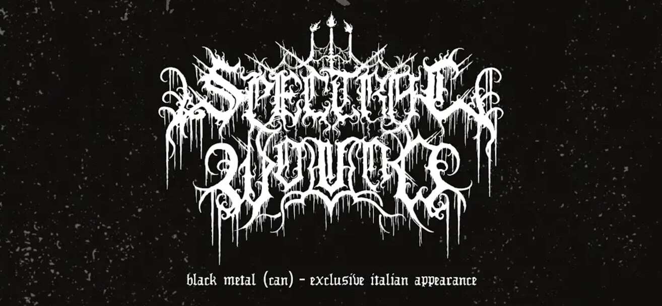 SPECTRAL WOUND – prima e unica data italiana