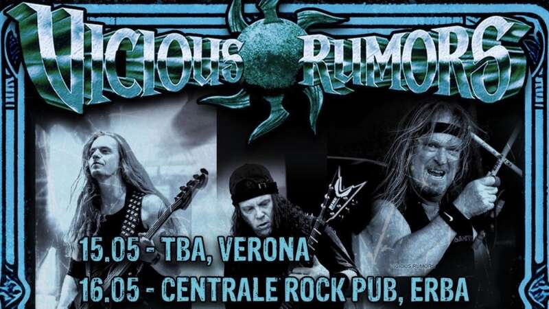 VICIOUS RUMORS – quattro date in Italia a maggio