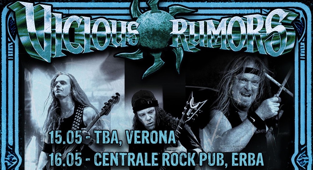 VICIOUS RUMORS – quattro date in Italia a maggio