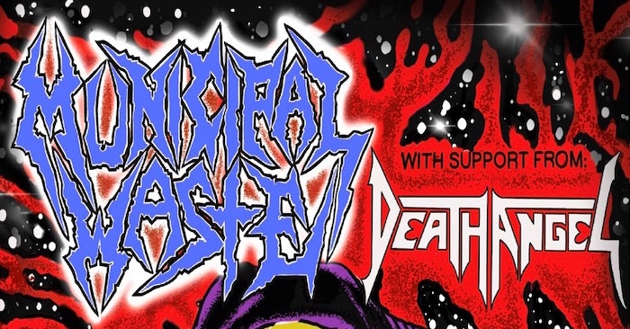 MUNICIPAL WASTE – di ritorno con i Death Angel per due date italiane