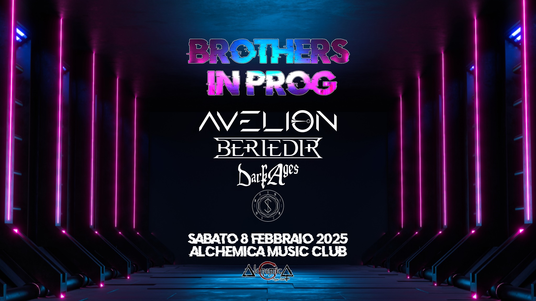 BROTHERS IN PROG – una serata a Bologna con Avelion, Beriedir, Dark Ages e Intersidera