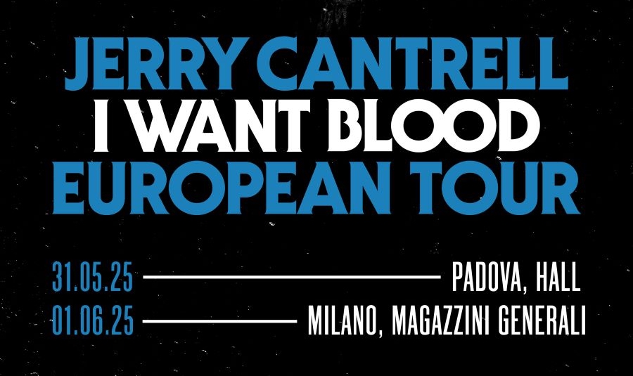 JERRY CANTRELL – due date italiane in primavera