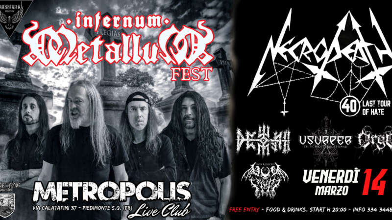 INFERNUM METALLUM FEST: Necrodeath e altri