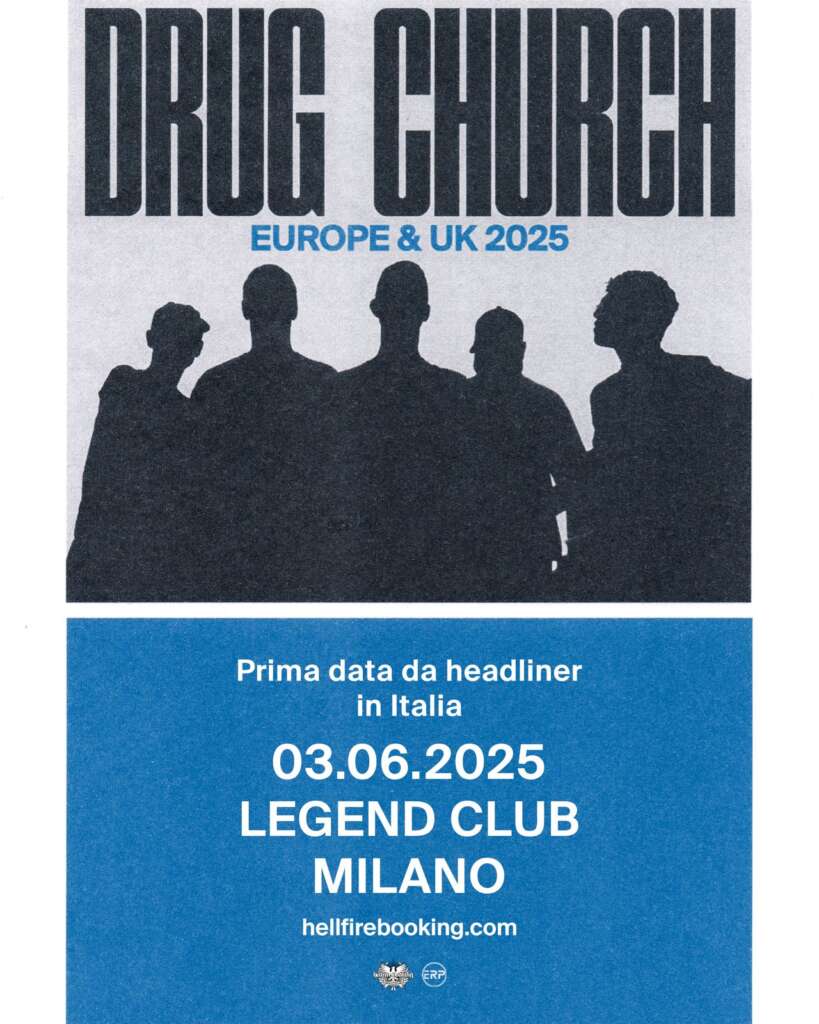 DRUG CHURCH di ritorno in Italia dopo dieci anni