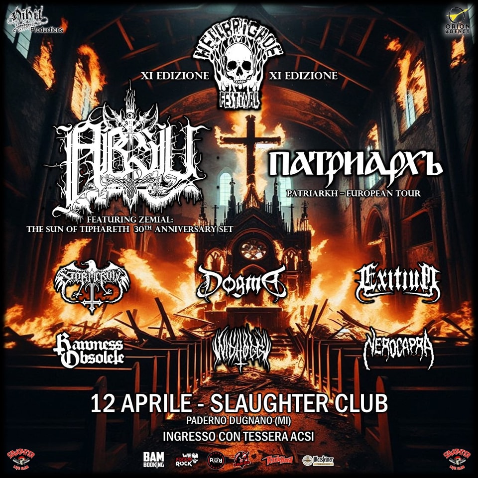 HELLBRIGADE FEST XI bill definitivo e biglietti