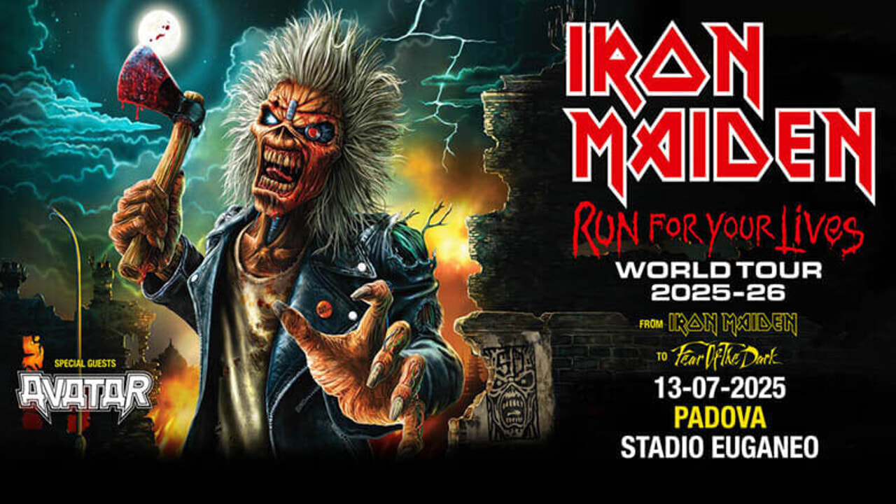 IRON MAIDEN unica data italiana il 13 luglio a Padova