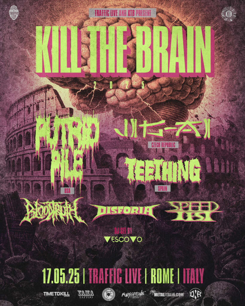 KILL THE BRAIN FEST 2025 - tutte le band della nuova edizione