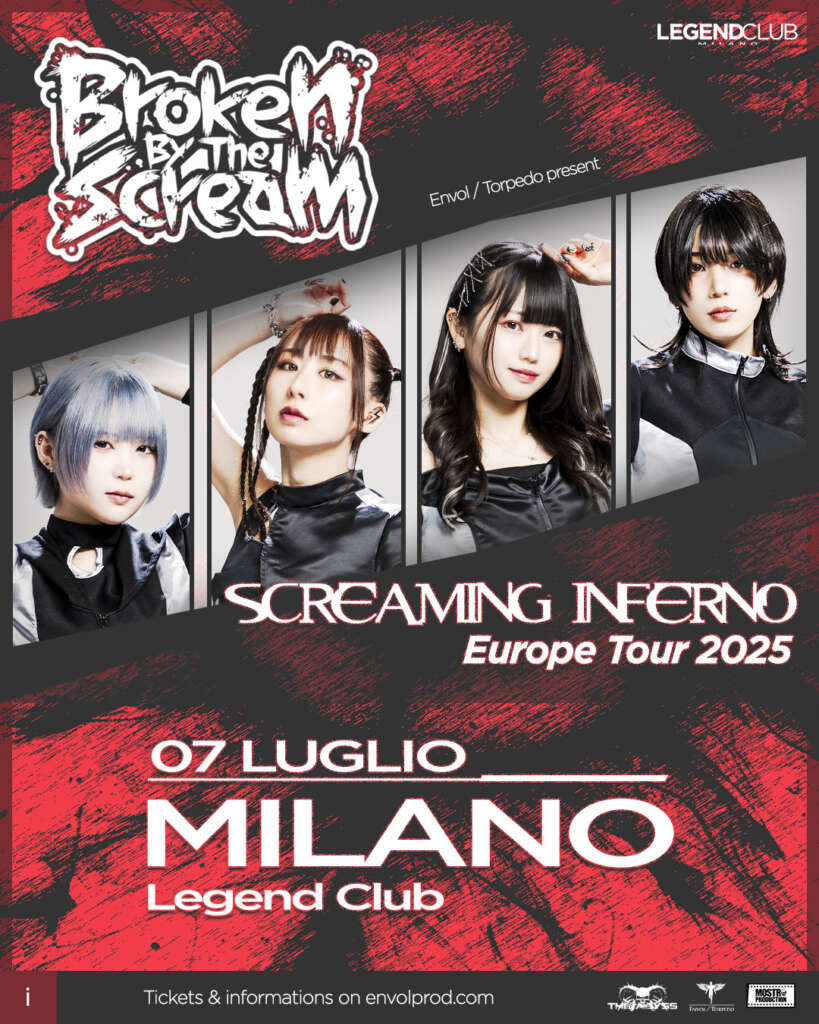 BROKEN BY THE SCREAM live a Milano