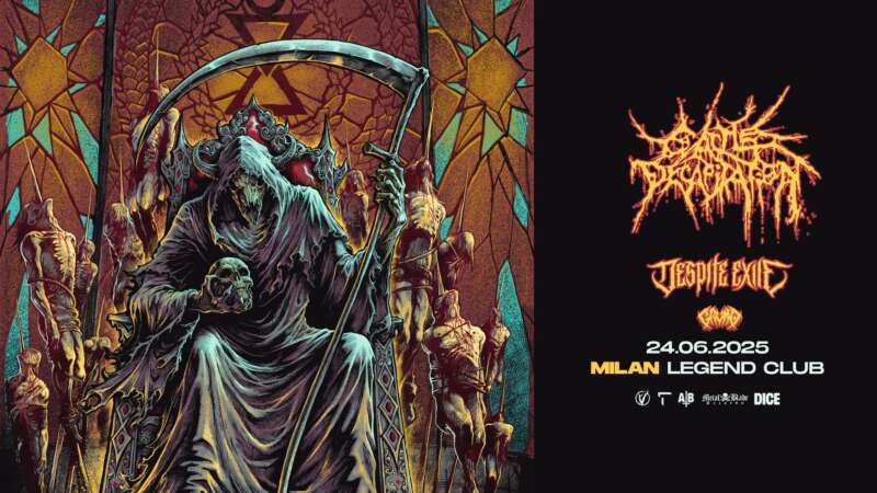 CATTLE DECAPITATION unica data a giugno