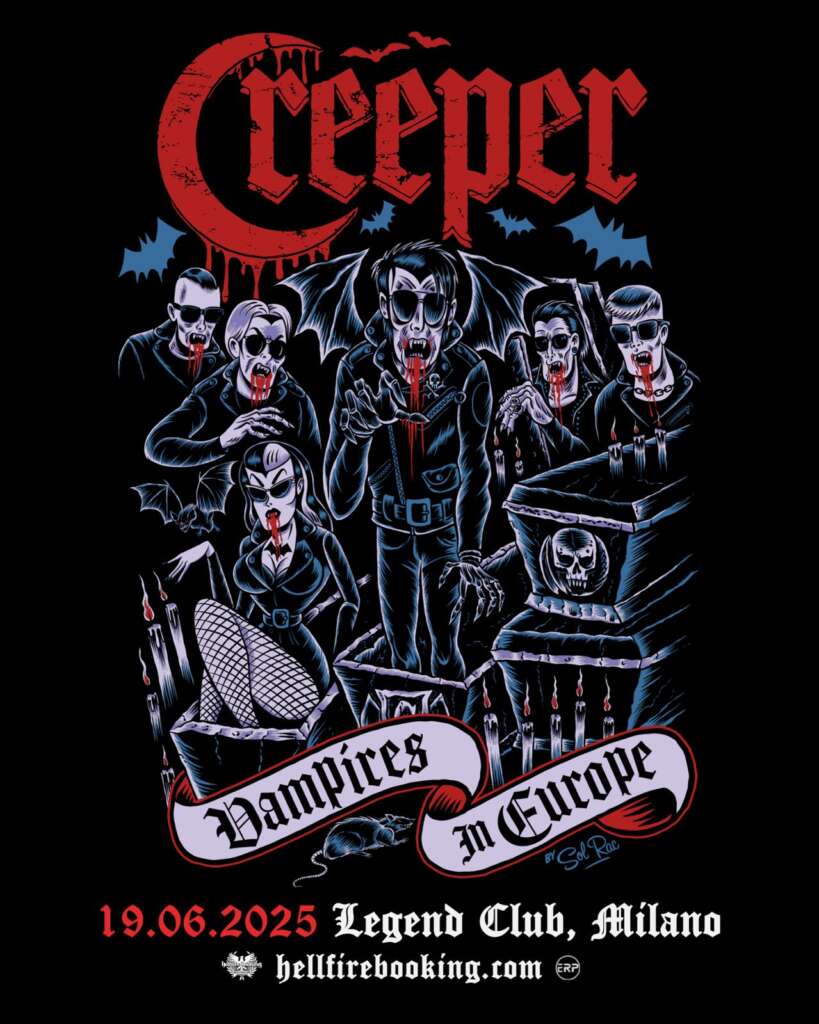 CREEPER prima data da headliner