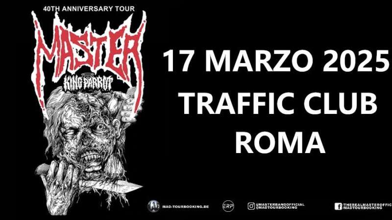 MASTER + KING PARROT il 17 Marzo a Roma