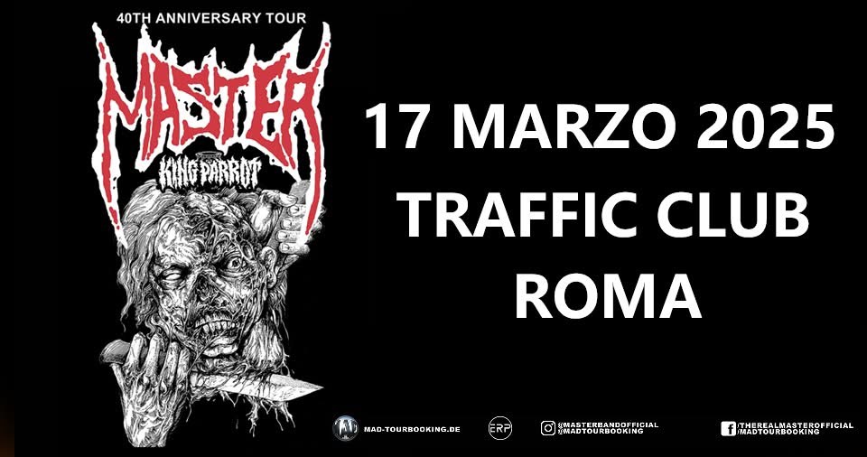 MASTER + KING PARROT il 17 Marzo a Roma