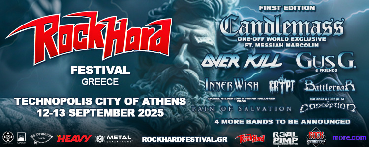 ROCK HARD FESTIVAL GREECE importanti aggiornamenti