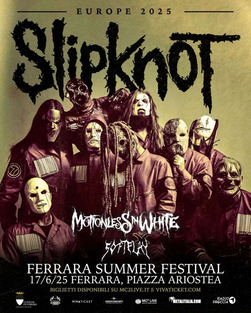 SLIPKNOT apriranno i Motionless In White